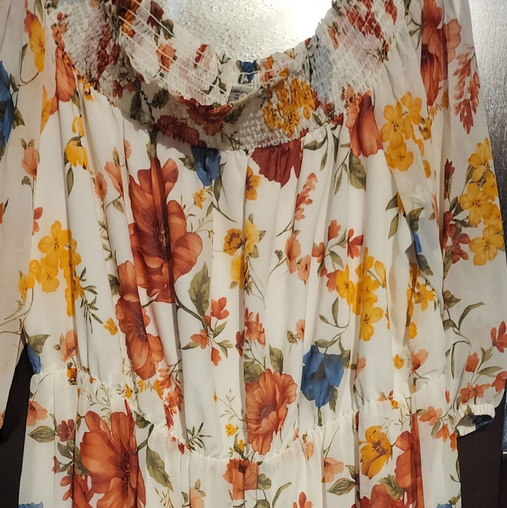 Long Floral Dress